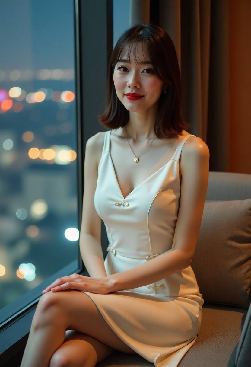 电影《雾港来信》海边夜色剧照